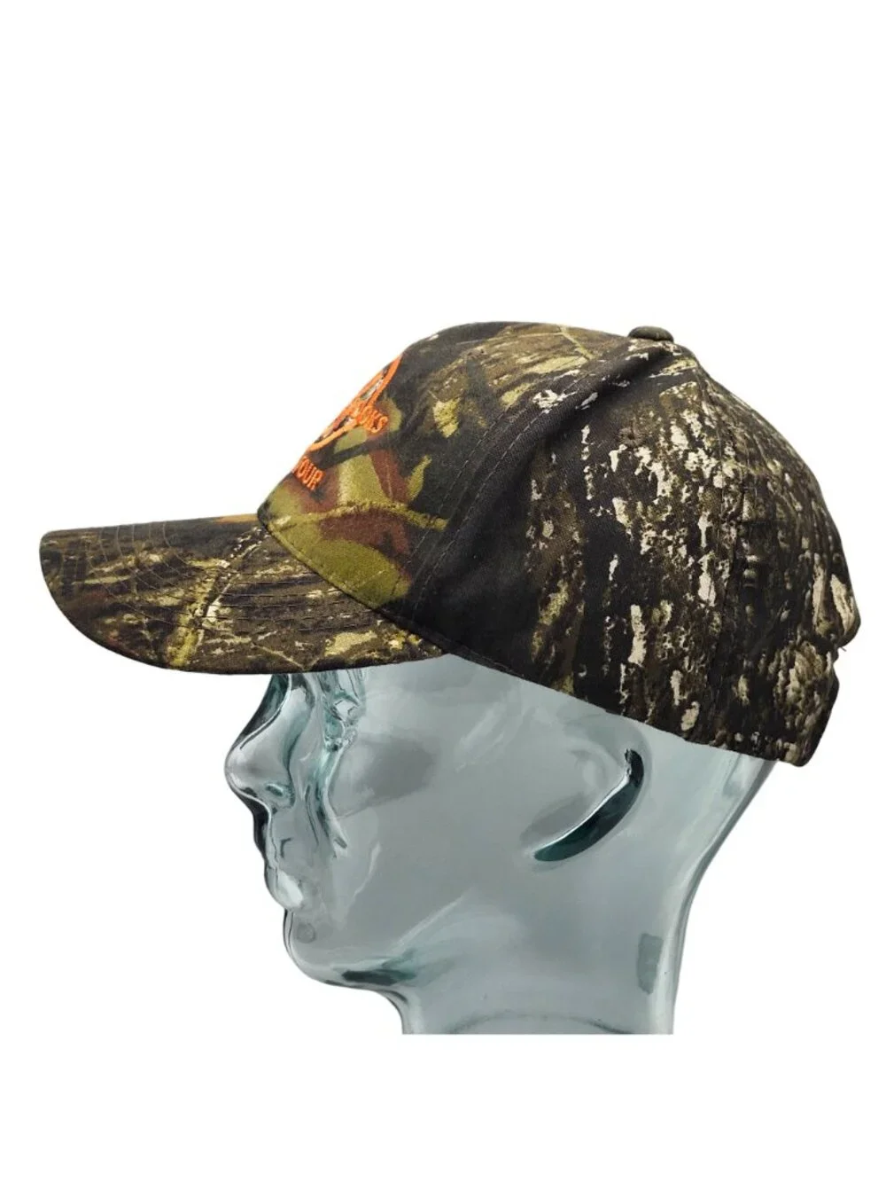 Garth Brooks World Tour Camo Embroidered Strapback Cap Hat Country Music